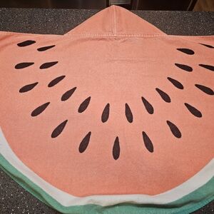 Pottery Barn Kids - Baby Watermelon Hooded Towel